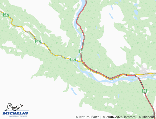 Mappa MICHELIN Sjoa - ViaMichelin