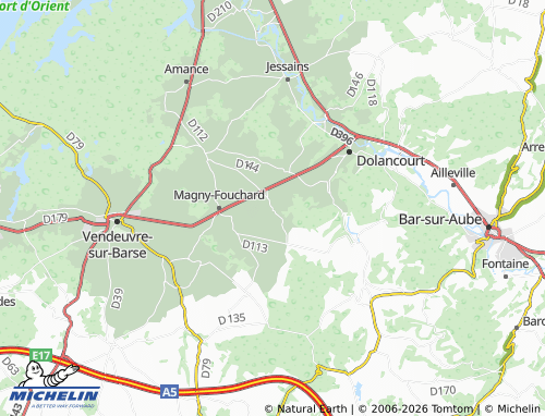 Mapa MICHELIN Maison-des-Champs - ViaMichelin