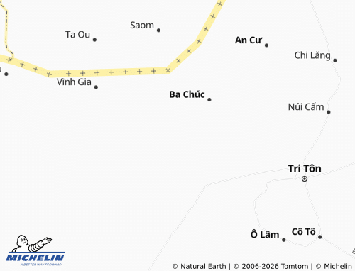 Mapa MICHELIN Vĩnh Phước - ViaMichelin
