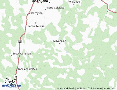 MICHELIN El Zapote map - ViaMichelin