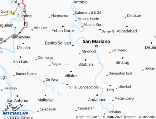 MICHELIN Sevillana map - ViaMichelin