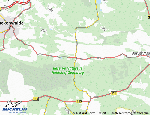 Mapa MICHELIN Stülpe - ViaMichelin