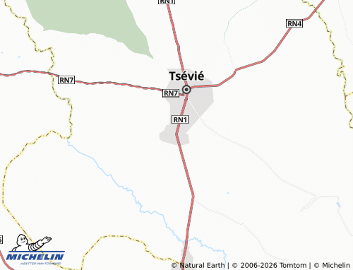 MICHELIN Davie map - ViaMichelin