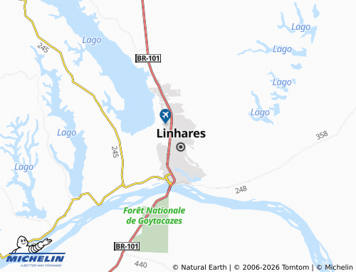 MICHELIN Palmital map - ViaMichelin