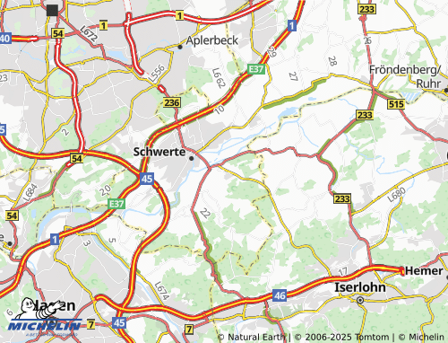 Carte MICHELIN Villigst - ViaMichelin