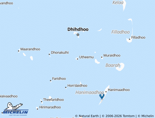 Mappa MICHELIN Utheemu - ViaMichelin