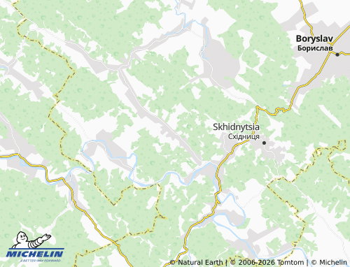 Mappa MICHELIN Staryi Kropyvnyk - ViaMichelin