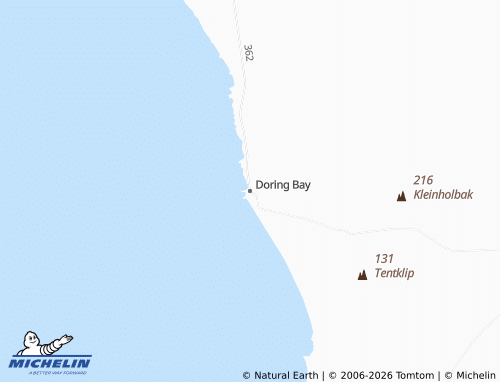 MICHELIN-Landkarte Doring Bay - ViaMichelin