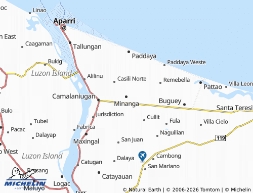 Mappa MICHELIN Minanga - ViaMichelin