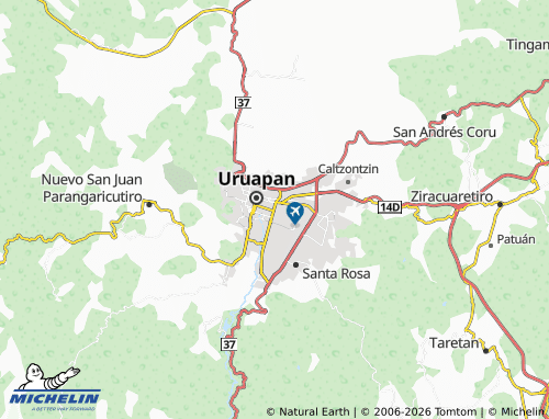 Mapa MICHELIN José María Morelos - ViaMichelin