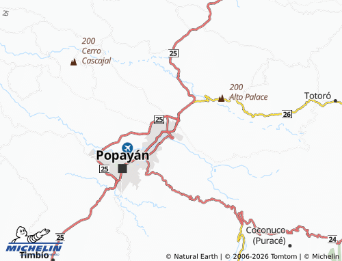Mappa MICHELIN Cruz Roja - ViaMichelin