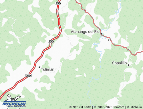 Mappa MICHELIN Tepetlapa - ViaMichelin