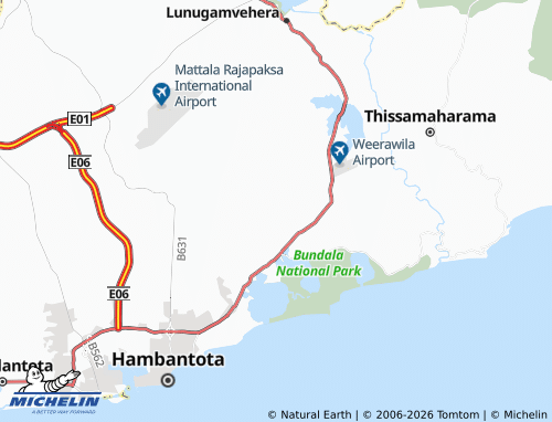 Mapa MICHELIN Karambawewa - ViaMichelin