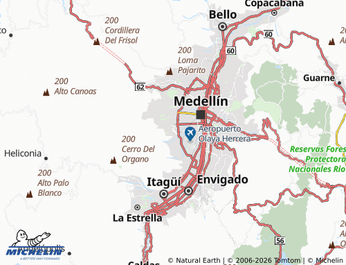 Carte MICHELIN Los Alpes - ViaMichelin