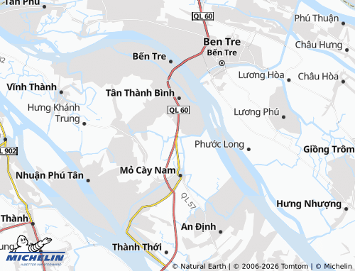 Mapa MICHELIN Hòa Lộc - ViaMichelin