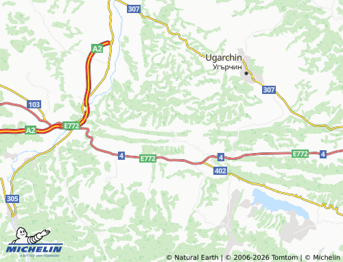 Mappa MICHELIN Slavshtitsa - ViaMichelin
