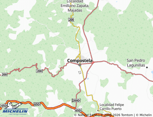 Mappa MICHELIN Los Sauces - ViaMichelin