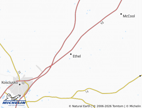 Mapa MICHELIN Ethel - ViaMichelin
