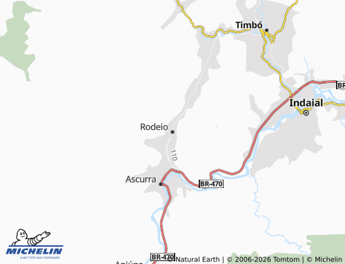Carte MICHELIN Rodeio - ViaMichelin