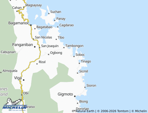 MICHELIN Soboc map - ViaMichelin