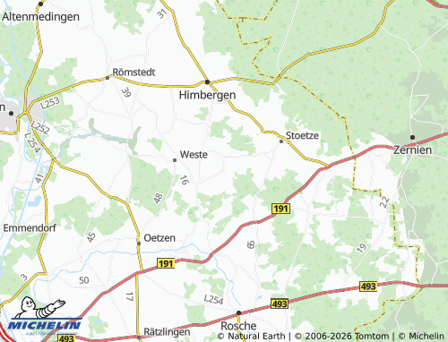 MICHELIN Schlagte map - ViaMichelin