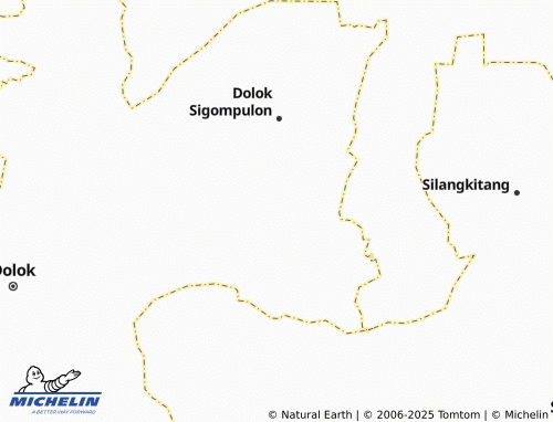 MICHELIN Gunung Sormin map - ViaMichelin
