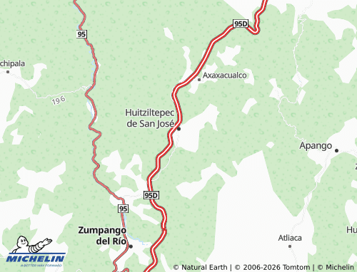 Mapa MICHELIN Huitzitepec - ViaMichelin