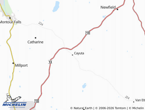 Mapa MICHELIN Cayuta - ViaMichelin
