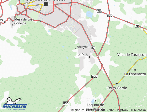 Mappa MICHELIN El Terrero - ViaMichelin
