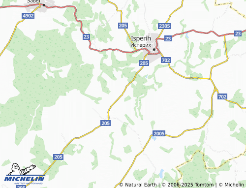 MICHELIN Golyam Porovets map - ViaMichelin
