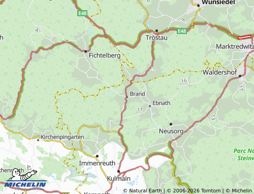 Mappa MICHELIN Brand - ViaMichelin