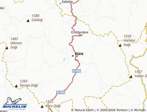 MICHELIN Camikebir map - ViaMichelin