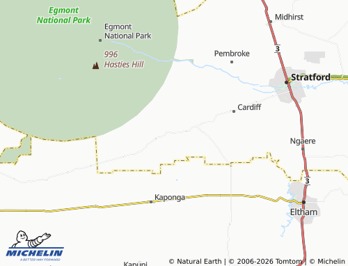 Mapa MICHELIN Mahoe - ViaMichelin