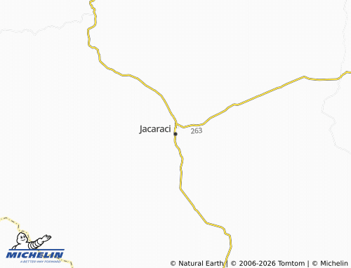 Carte MICHELIN Jacaraci - ViaMichelin