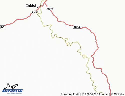 Mapa MICHELIN Luvukano - ViaMichelin