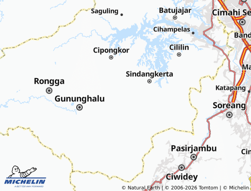 Mapa MICHELIN Cicangkang Girang - ViaMichelin