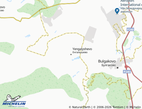 MICHELIN-Landkarte Yengalyshevo - ViaMichelin
