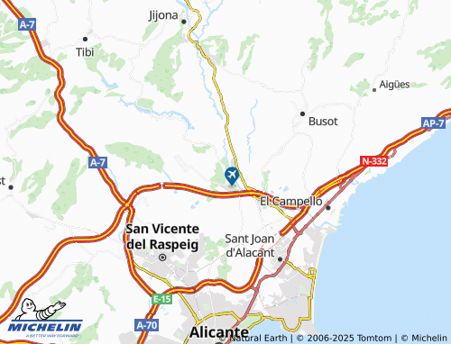 Carte MICHELIN El Molí d'Enmig - ViaMichelin