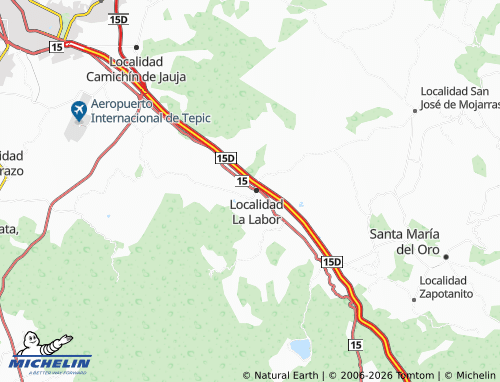 MICHELIN Fernando Arcadia Aldama map - ViaMichelin