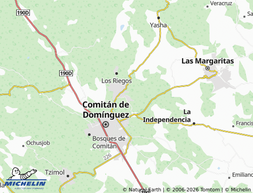 Mappa MICHELIN San Isidro Tinajab - ViaMichelin