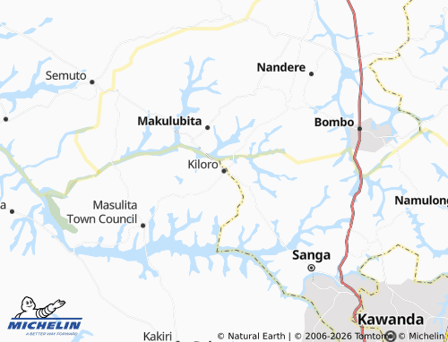 Mapa MICHELIN Kiloro - ViaMichelin