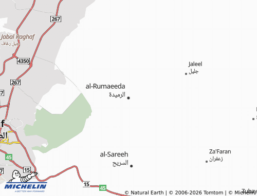 Carte MICHELIN al-Rumaeeda - ViaMichelin
