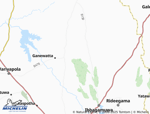 MICHELIN Arankele map - ViaMichelin