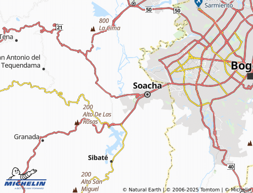 MICHELIN Villa Italia map - ViaMichelin