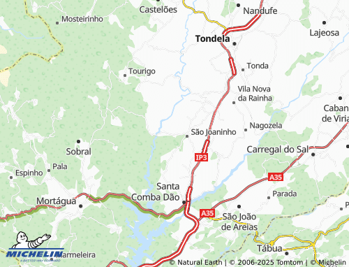 Mapa MICHELIN Real - ViaMichelin