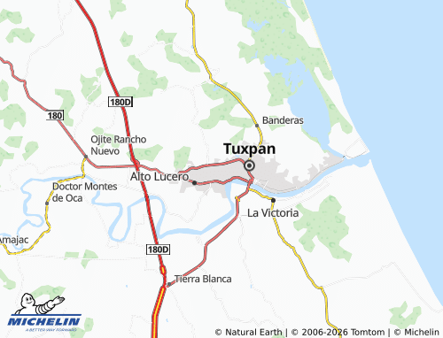 MICHELIN Framboyanes map - ViaMichelin