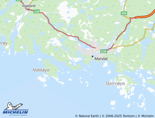 MICHELIN Sånum map - ViaMichelin
