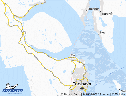Mappa MICHELIN Kaldbak - ViaMichelin