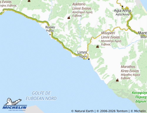 MICHELIN Sipias map - ViaMichelin