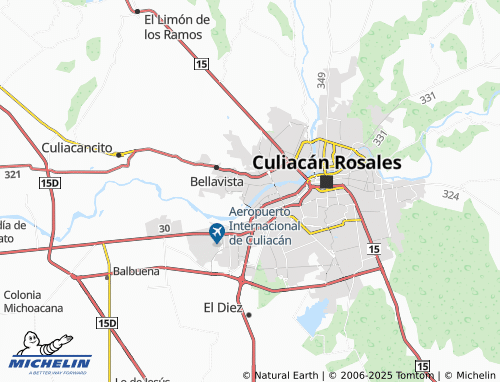 MICHELIN Mayorca Residencial, Country del Río map - ViaMichelin